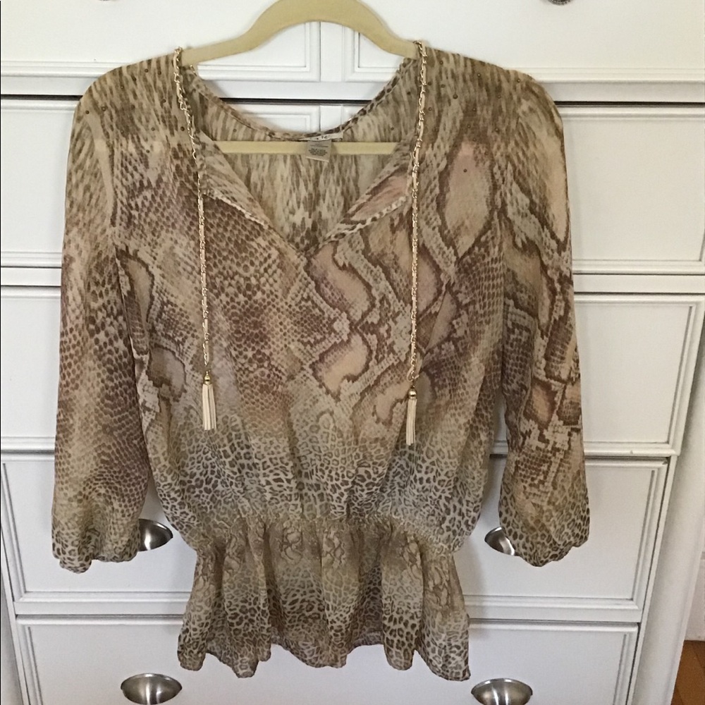 Cache blouse